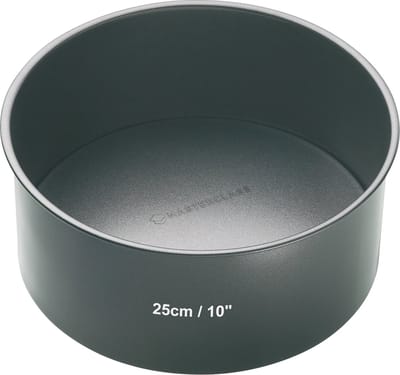 KitchenCraft MasterClass Bakvorm met Antiaanbaklaag - 25 Centimeter Koolstofstaal ‎25 x 8 x 25 Centimeter