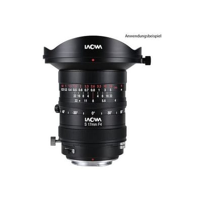 LAOWA 17mm f/4 Zero-D Shift  Sony FE-bevestiging