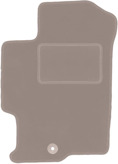 Beige bestuurdersmat voor: Mazda 6 I GG / GY stationwagen, sedan, liftback (2002-2007)