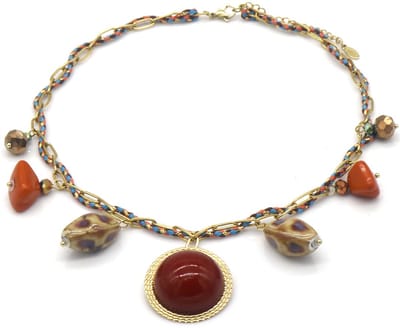 Ketting - RVS - charms - 40-45cm - dames - sieraden - elegant - stijlvol - cadeau
