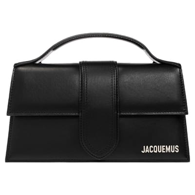 Jacquemus Le Grand Bambino Tas - Zilveren Logo