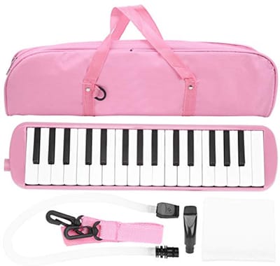 Melodica - Air Piano Keyboard - Muziek Leren - 32 Toetsen - Niet gespecificeerd - Roze