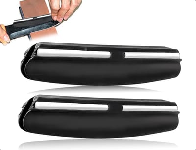 Praktische Handmatige Messenslijper met Hoekhouder voor Slijpen op Slijpstenen - Ideaal voor Keuken, Beginners en Thuisgebruik
