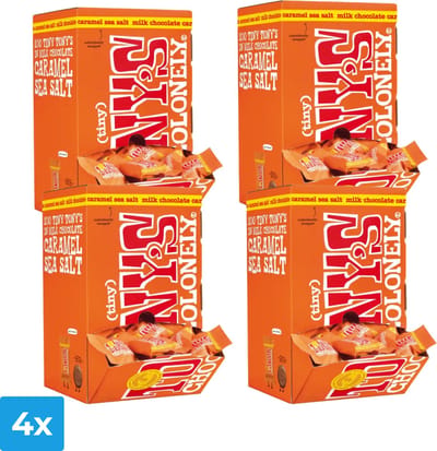 Tony’s Chocolonely Tiny Tony’s Karamel Zeezout (4x 900 gr)