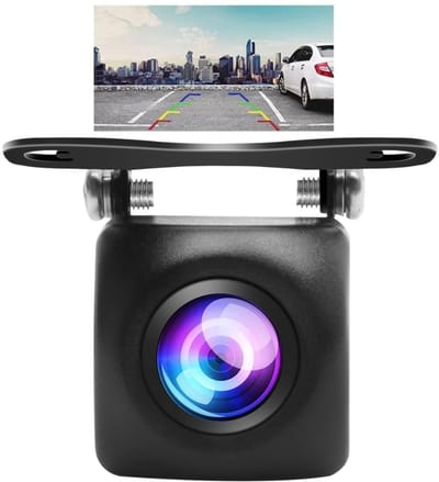 NBAP® Achteruitrijcamera - Dashcam - Parkeersensoren Parkeerhulp - Zwart