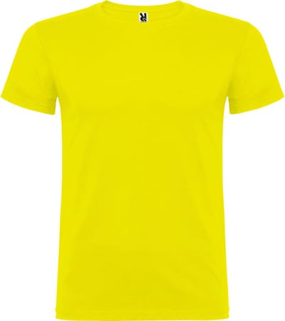 Geel 5 pack t-shirts Roly Beagle maat S