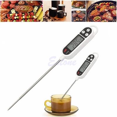 Multifunctionele Digitale Voedselthermometer - -50°C Tot 300°C - Kookthermometer / BBQ Thermometer / Kernthermometer / Voedselthermometer / Kern Temperatuurmeter / Vleesthermometer / Vloeistofthermometer