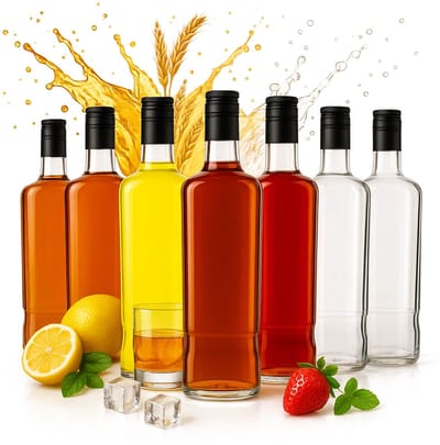 Bimberek Jack Walker Serie - Glazen Fles - 700ml - Voor Whisky & Dranken