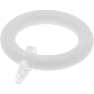 Decomode - Gordijnring - Metaal - Wit - Dia. 28mm - 10 Stuks