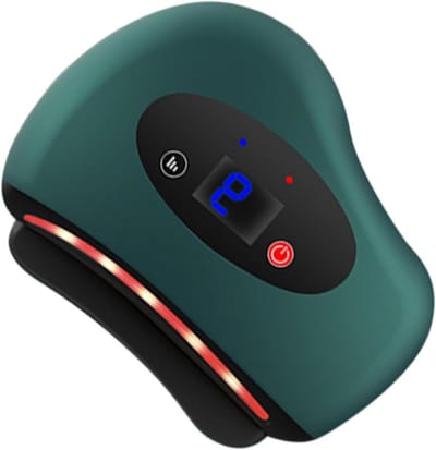 Voet Schraper - Spier Massager - Vermoeidheid Verlichting - 4-in-1 Tool - 9.5 x 8 cm - Grijs
