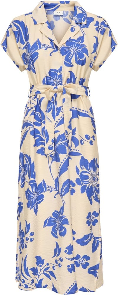 JDY - JDYTROYA LIFE S/L MIDI DRESS WVN DIA - Dames - Mini jurken