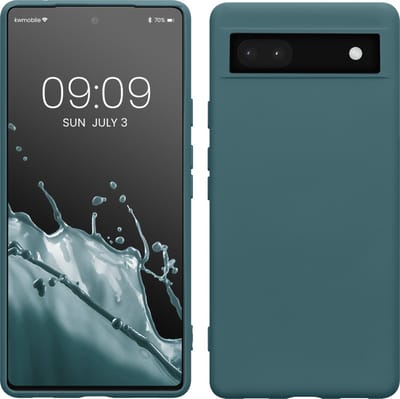 kwmobile telefoonhoesje geschikt voor Google Pixel 6a - Hoesje voor smartphone - Back cover in Arctische nacht