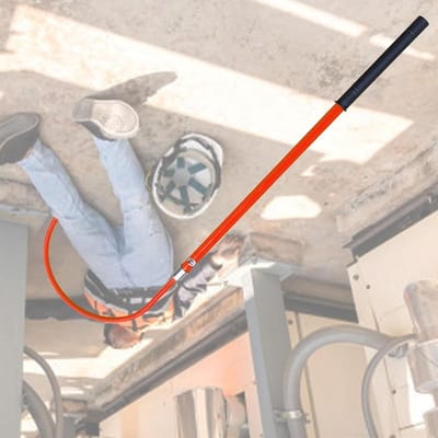 Veiligheidsreddingsset - Geïsoleerde trekstok - Noodhulp elektriciteit - Hoogspannings isolatie - 1.5 meter - Rood