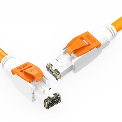 Dailygoody - RJ45 Connector - Toolless - Gold Plated - CAT6A - Ethernet Plug - Netwerkverbinding - Geschikt voor snelle internetverbindingen - Model v.