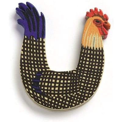 DJECO houten letter animal U