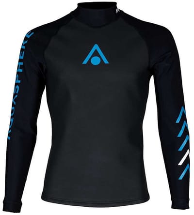 Aquasphere Aquaskin Uv-werende Langarm T-shirt Blauw S Man