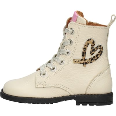 Develab Veterschoen hoog Veterschoen hoog - Beige - Maat 22