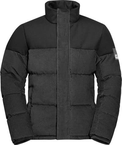 Jack Wolfskin Nature Corduroy Jkt M, Mannen, Zwart, Jasje, maat: XL