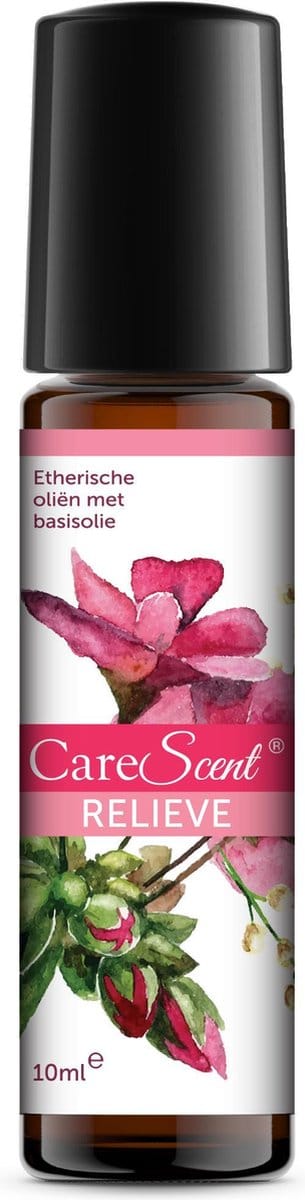 CareScent Relieve - Etherische Olie Roller - Bergamot, Geranium, Wierook - voor de Huid - 10 ml