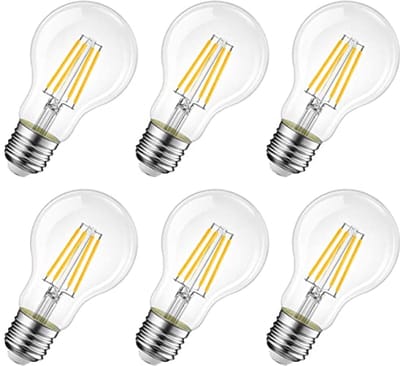 LED Lamp E27 Warm Wit 2700K - 470 Lumen, Vervangt 40 Watt - Verpakking van 6