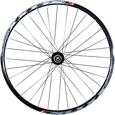 Achterwiel fiets k7 schijfvelg 6 gaten as doorvoer Velox Klixx Tubeless Ready