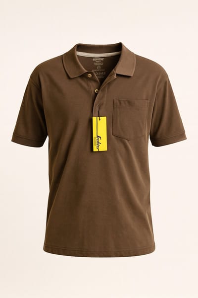 Werkpolo Snickers Workwear – Classic Polo Shirt 2708 – Maat L – Kleur 13 Chocolate (donkerbruin) – Duurzaam, ademend en comfortabel werkkleding shirt voor dagelijks gebruik