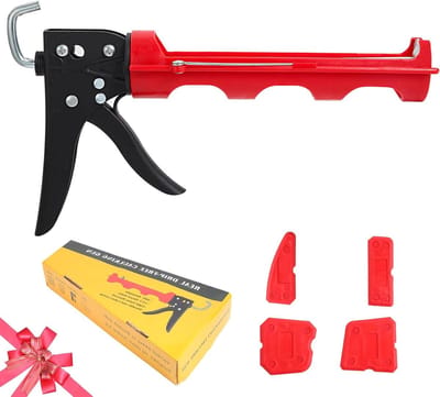 Kitpers 15-1 Cartouche Pistool voor krachtoverbrenging Arbeidsbesparend Kitpistool met Draaigrame - Cartridges tot 310ml - Afwerkingsgereedschap