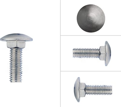 Wovar Slotbouten RVS M8 x 25 mm | 50 stuks
