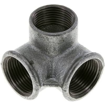 Verdeler 1'' Binnendraad smeedbaar gietijzer 25bar (351.25psi)