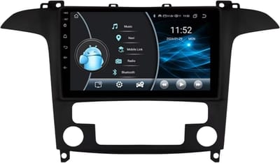 Autoradio met bluetooth - Carplay - Voor Ford S-Max (2007-2015) - Geschikt voor Apple en Android - Stereo - Navigatie - Navigatiesysteem auto - 2GB 32GB