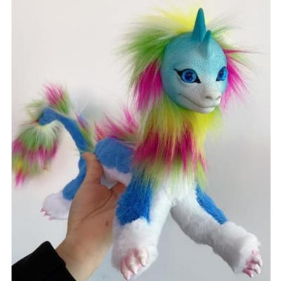 50CM Blauwe Sisu Draak Pluche Speelgoed Raya en de Laatste Draak Speelgoed Gevuld Zacht Pluche Poppetje Kamerdecoratie Ornament Jongens Cadeaus