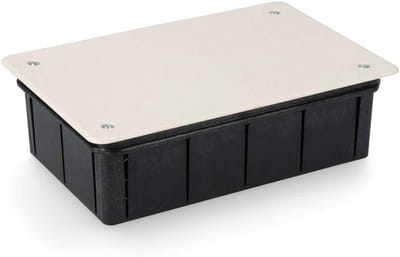 Elektrisch Component - Stroom Wisselaar - Netwerk Verbetering - Schok en Waterdicht - 5 x 5 cm - Grijs