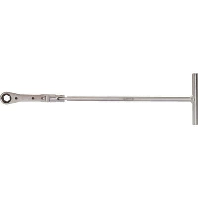 KS Tools 500.7341 Gloeikaarsen-T-handgreep-ringratel, 10 mm