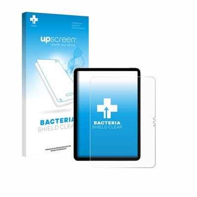 upscreen - Screenprotector voor Apple iPad Air 11" M4 2026 (Portret-Modus) - Folie Beschermfolie transparant antibacterieel