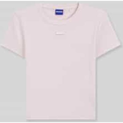 slim fit kort T-shirt van katoenmix model 'BABY TEE_B'