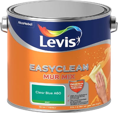 Levis - Easyclean Mur Mat Mix - Clear Blue A60 - Mengverf - 2,5 L