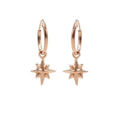 Karma Symbols oorbel Morningstar M1935