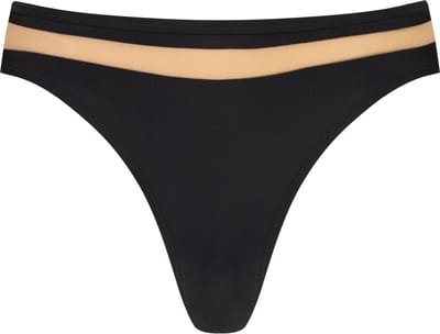 Hunkemöller Dames Badmode Bikinibroekje Belize - Zwart - maat XS