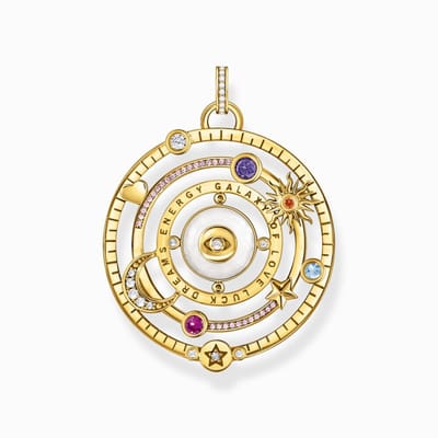 Thomas Sabo - PE957-565-7 - Hanger - Dames - 925er Zilver geel verguld