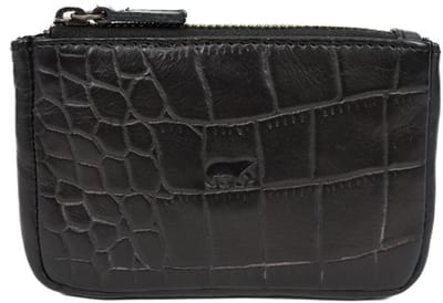 Bear Design Timo Sleuteletui / Ritsportemonnee Croco - Zwart