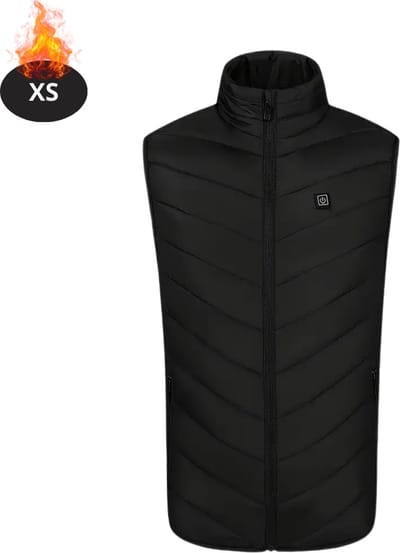 Livano Verwarmde Bodywarmer - Elektrische Bodywarmer - Heated Vest - Jas - Kleding - Oplaadbaar - Heren - XS