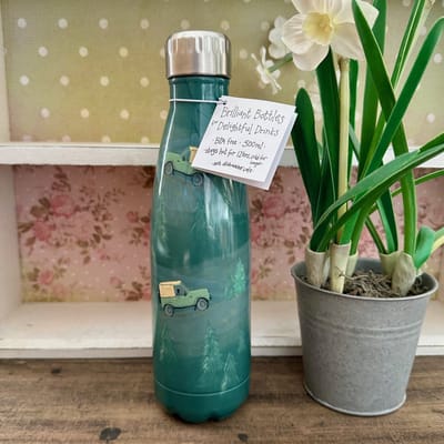 Alex Clark OFF ROAD WATER BOTTLE- Thermosfles landrover