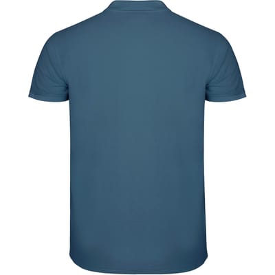 Roly Heren Ster Poloshirt (Storm Blauw)