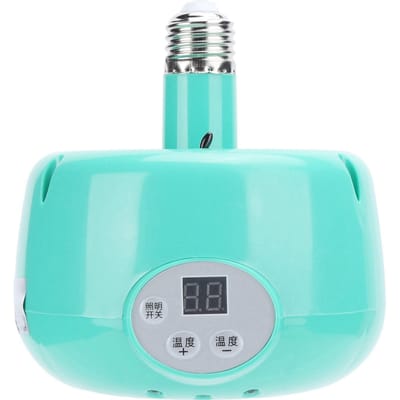 E27 Verwarmingslamp Instelbare Temperatuur Kachel Thermostaat voor Warmtebehoud Apparatuur white