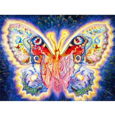 Diamant peinture fée papillon diamant broderie strass diamant mosaïque image de strass décor 20X30CM