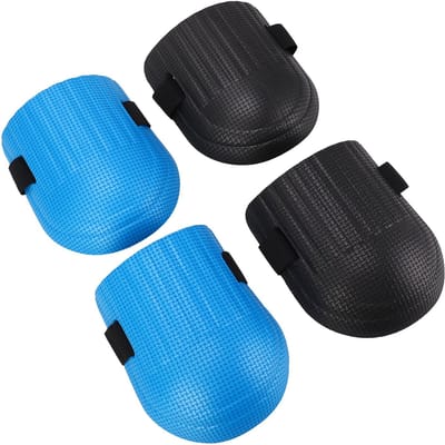 2 Paar Tuin Kniebeschermers voor Vrouwen Mannen EVA Lichtgewicht Comfortabele Vloer Kniebeschermers voor Huis