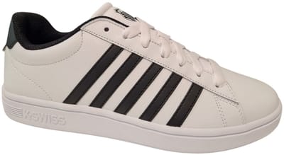 K-SWISS Court Tiebreak II Herentrainers Sportschoenen 04413-191-M Wit/Zwart/Wit