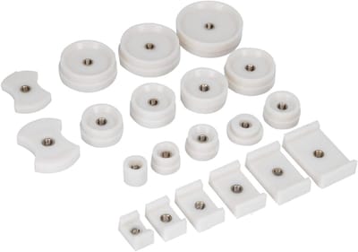 Complete Set van 20 Persstempels voor Horlogeherstel - Handig en Draagbaar voor Horlogemakers en Klokkenmakers
