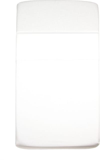 Briljant Baby Wieg Laken - 75x100 - Bias Tape - Wit