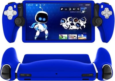 Beschermende Silicone Hoes voor PS5 Portal Console, Zacht en Antislip, Krasbestendig en Duurzaam Design in Blauw